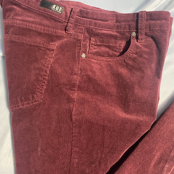 Kut from the Kloth Red Straight Leg Jeans - Picture 16 of 16